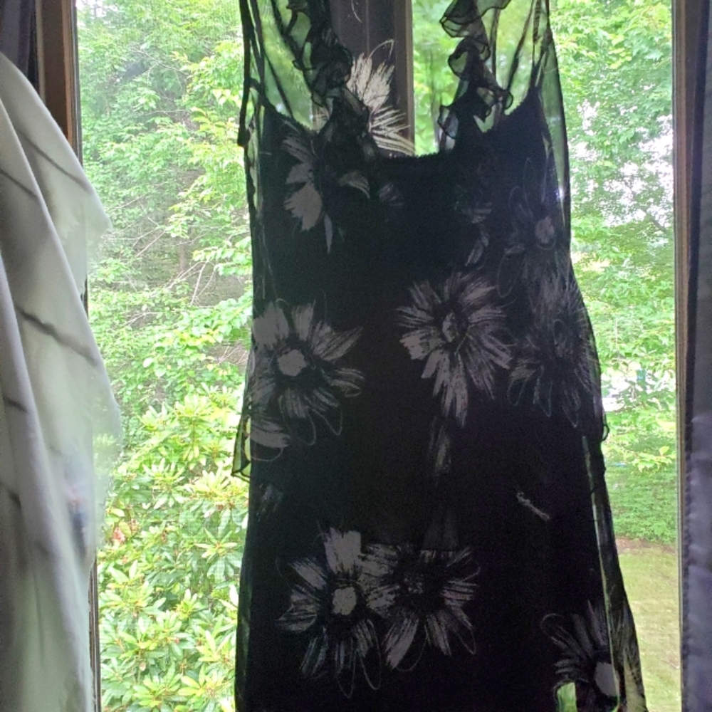 Two piece top and skirt set